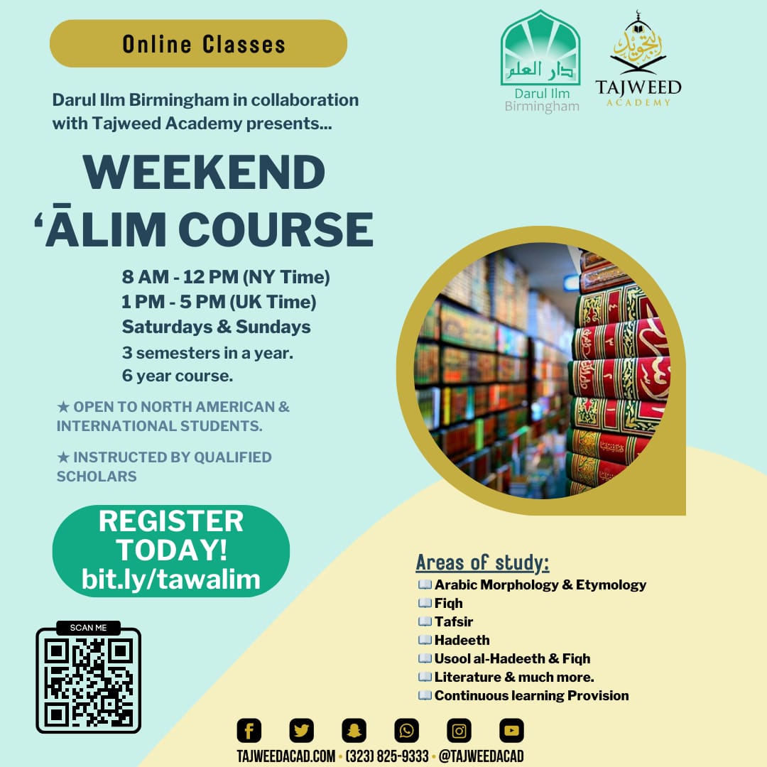 International Weekend Alim Course