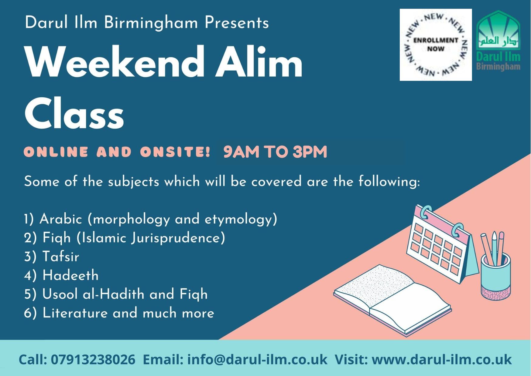 Weekend Alim Course Online